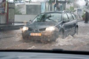 Driving in the rain